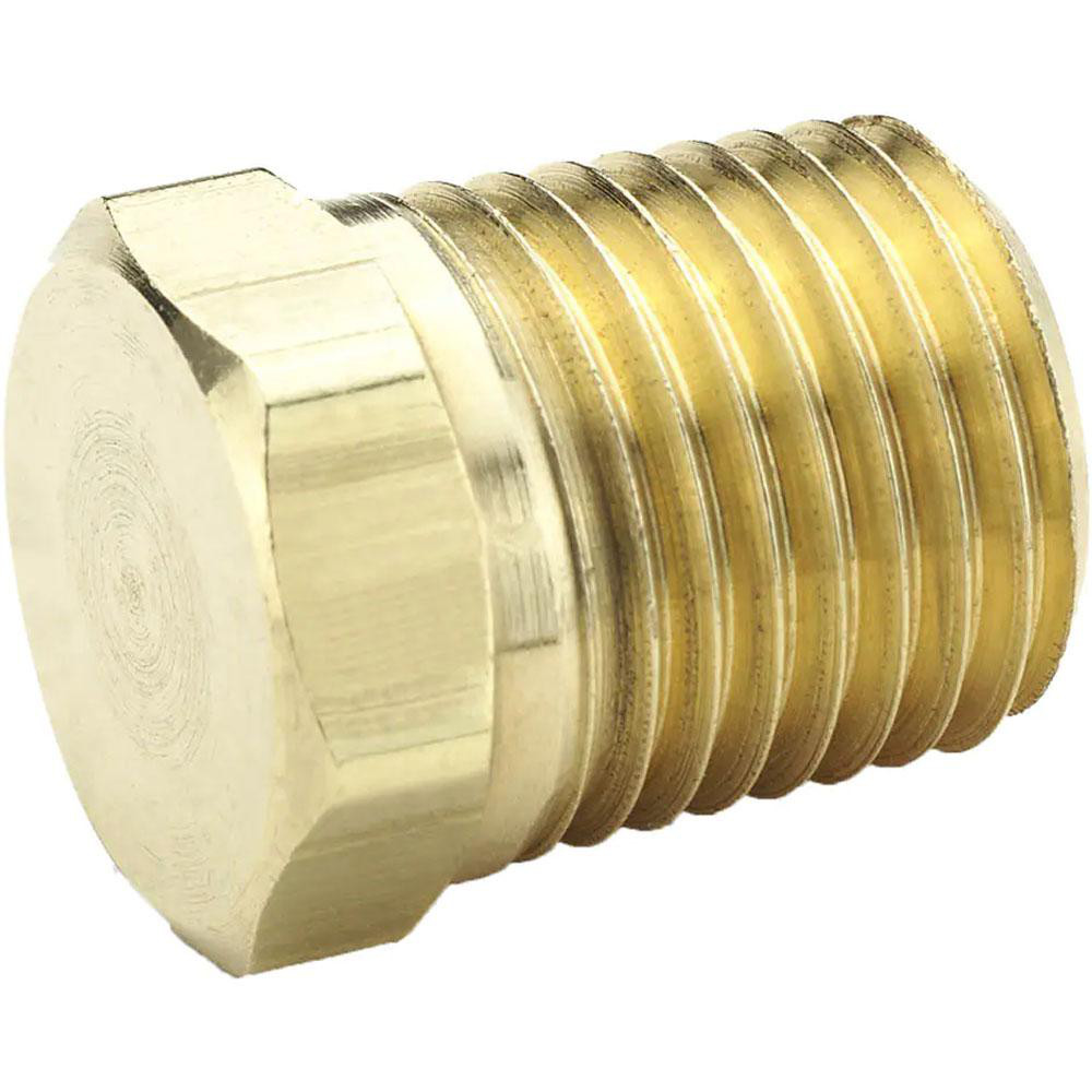 Parker Industrial Pipe Long Nipple: 1/4" Male Thread, MNPTF - 215PNL-4-35