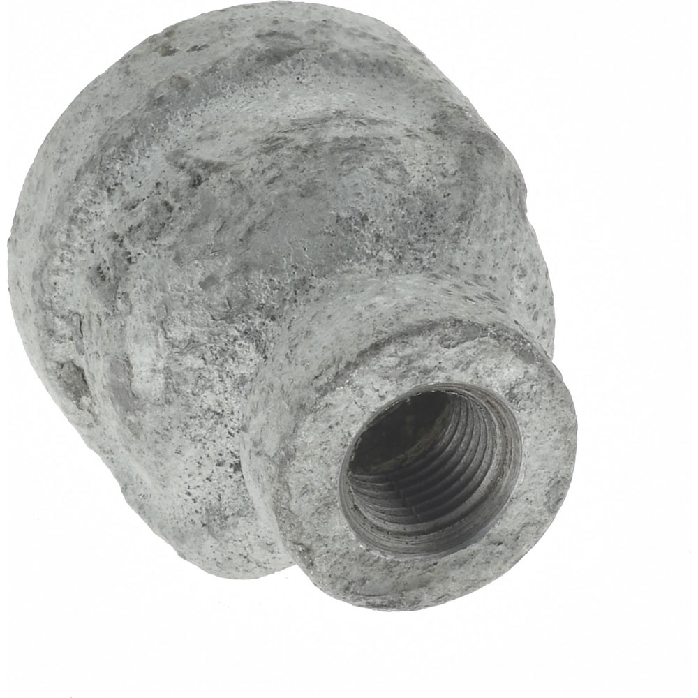 Anvil Malleable Iron Pipe Reducing Coupling: 1/2 x 1/8" Fitting - 0311085807