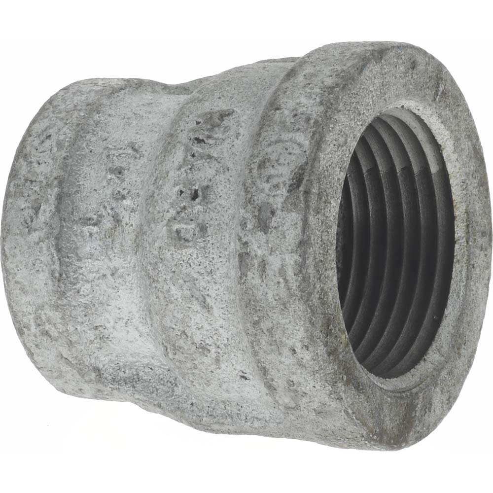 Anvil Malleable Iron Pipe Reducing Coupling: 1/2 x 1/8" Fitting - 0311085807