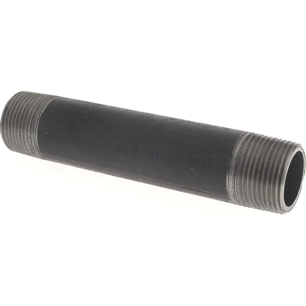 Value Collection Black Pipe Nipple: 1" Dia, Schedule 80 - 585-001XSBC