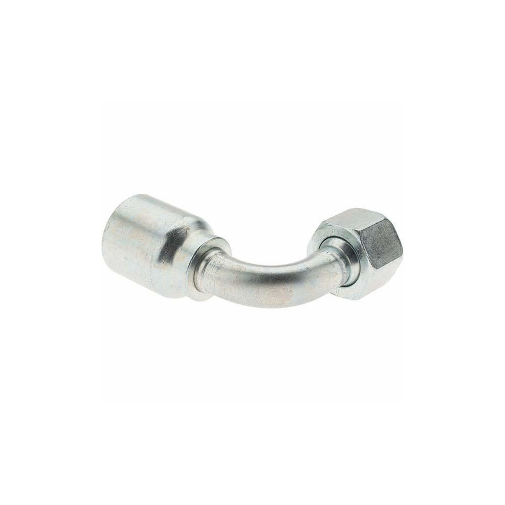 Parker Hydraulic Hose Female Seal-Lok Swivel 90 ° Elbow: 0.75" ID, 12 mm, 3/4" - BD-1J5431212-1