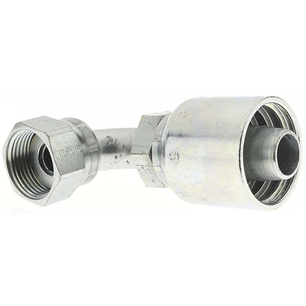 Parker Hydraulic Hose Female Seal-Lok Swivel 90 ° Elbow: 0.75" ID, 12 mm, 3/4" - BD-1J5431212-1