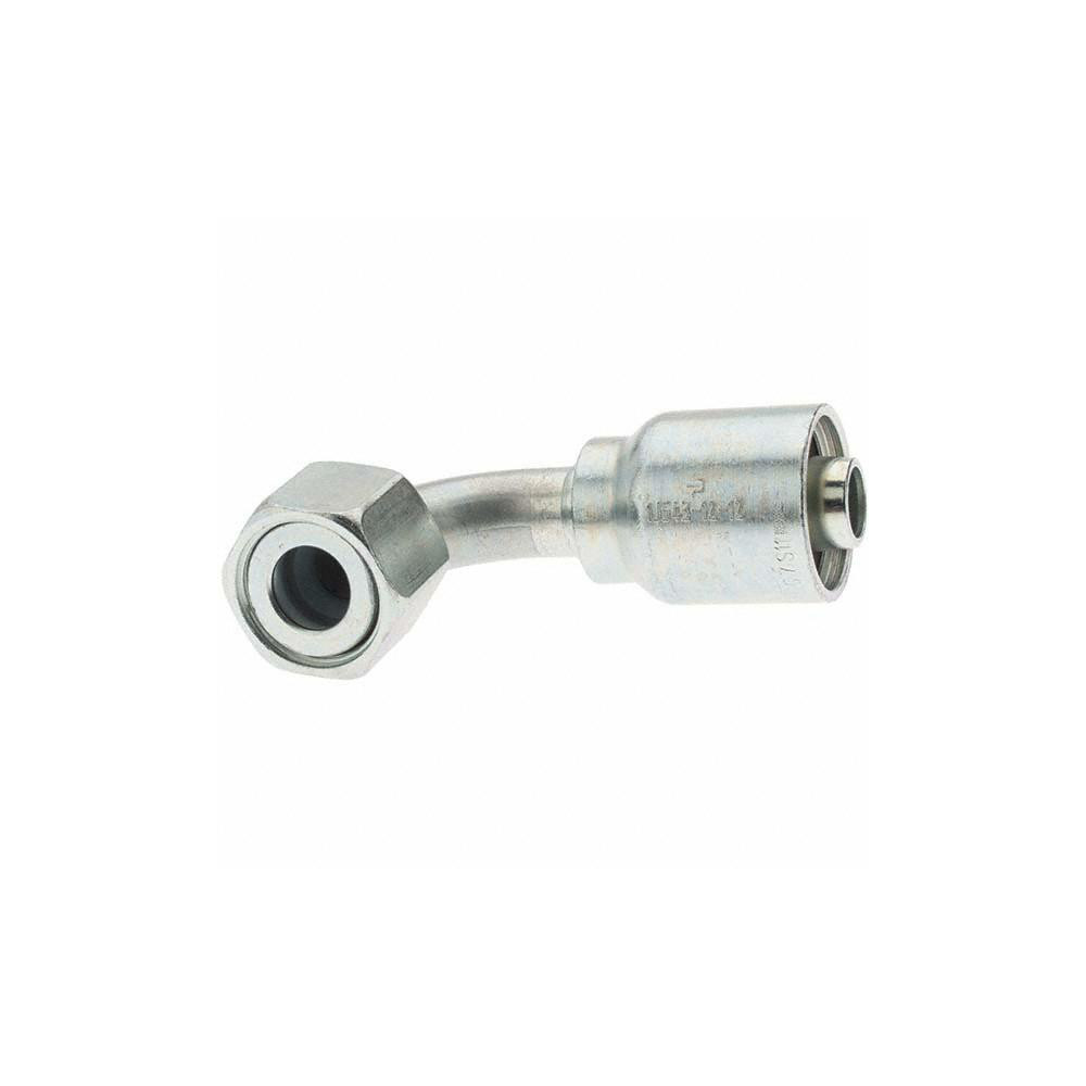 Parker Hydraulic Hose Female Seal-Lok Swivel 90 ° Elbow: 0.75" ID, 12 mm, 3/4" - BD-1J5431212-1