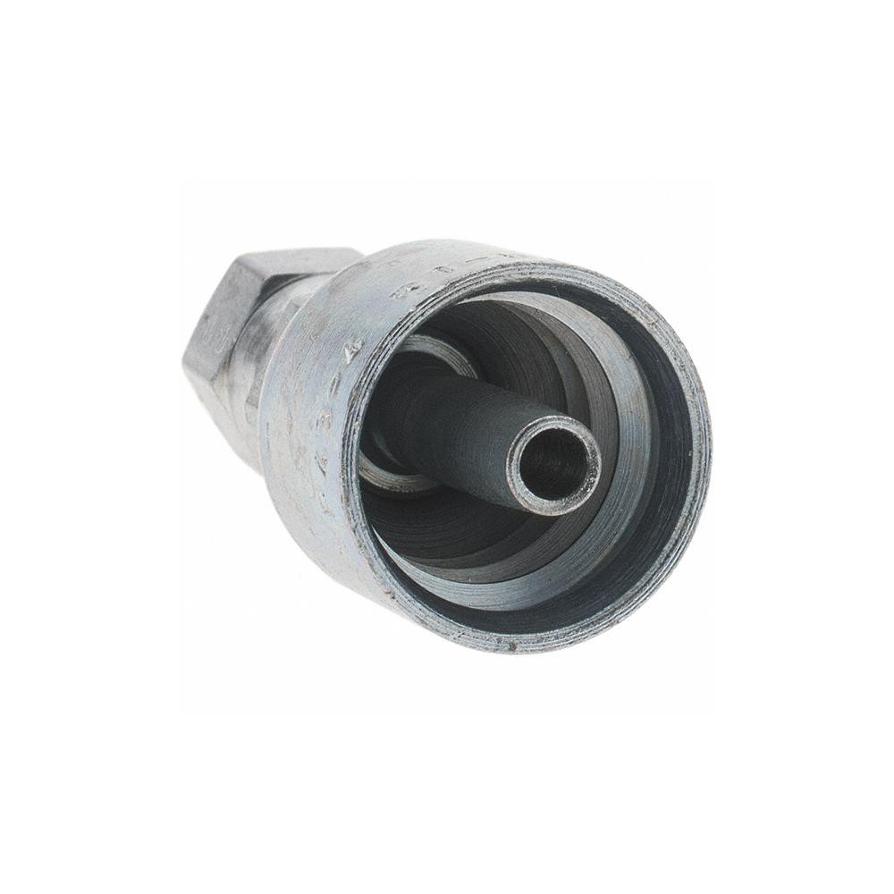 Parker Hydraulic Hose Female JIC 37 ° Swivel Fitting: 0.25" ID, 4 mm, 1/4" - KP81300