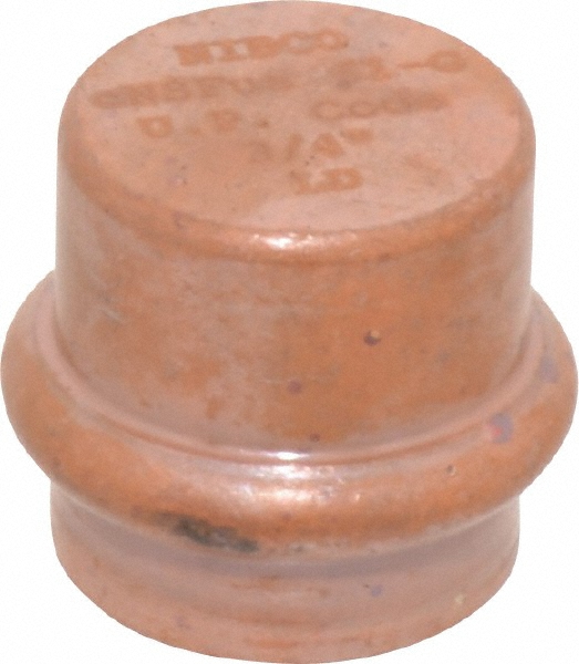 NIBCO Wrot Copper Pipe Union: 1/2" Fitting, P x P, Press Fitting, Lead Free - 9256400PC