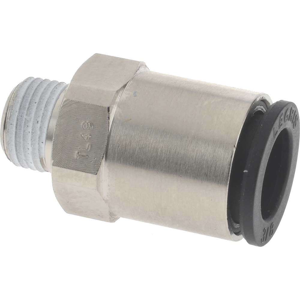 Parker Push-to-Connect Tube x MNPT Fitting: Connector, NPT, 5/16" OD - KP23944