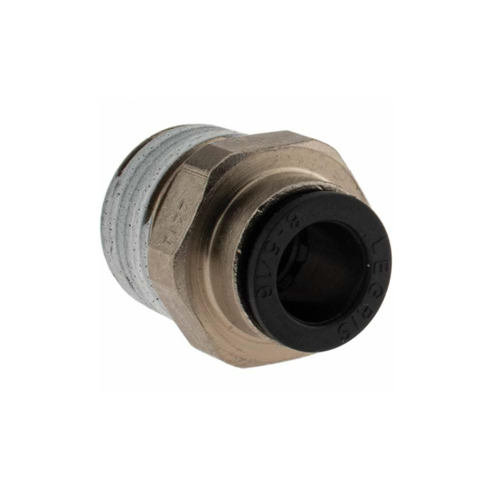 Parker Push-to-Connect Tube x MNPT Fitting: Connector, NPT, 5/16" OD - KP23944