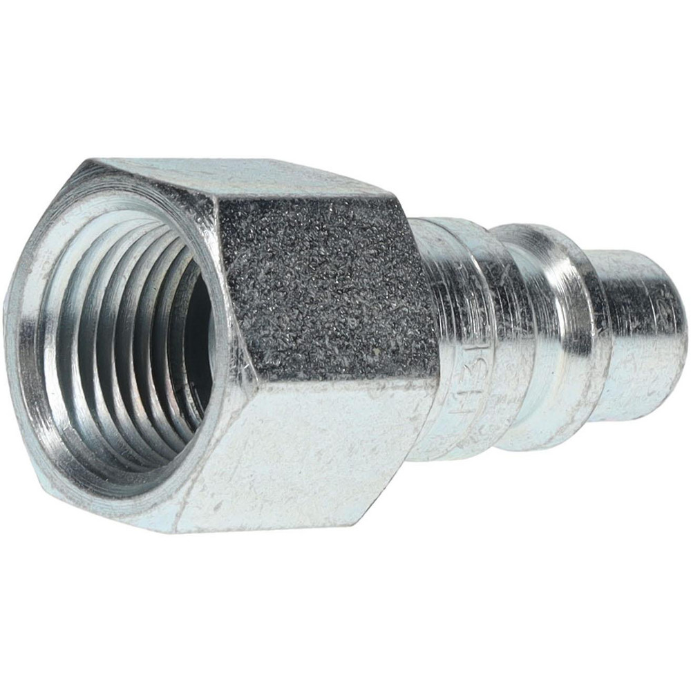 Parker Pneumatic Hose Coupling: 3/8-18, 3/8" Body Dia, Industrial Interchange - H3E