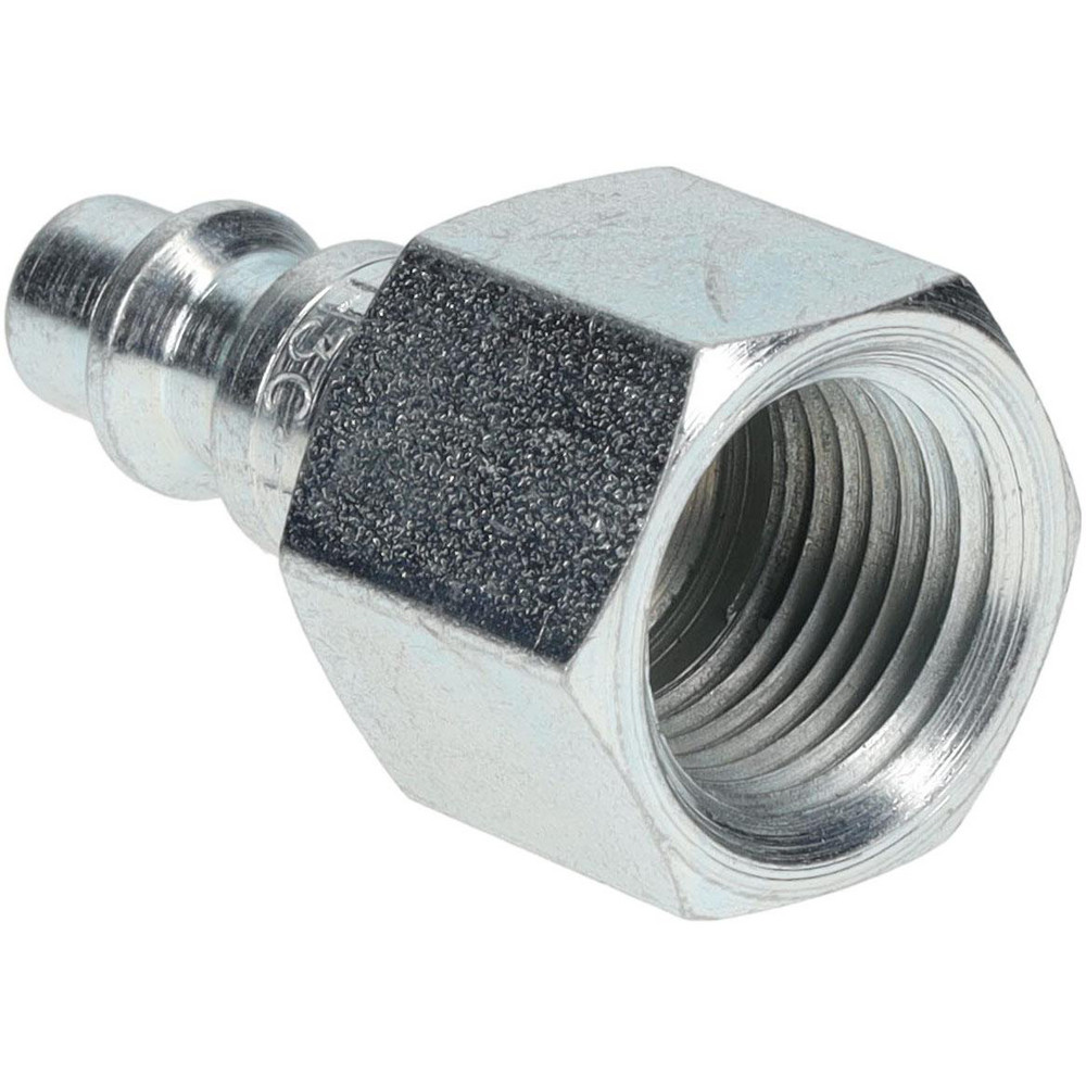 Parker Pneumatic Hose Coupling: 3/8-18, 3/8" Body Dia, Industrial Interchange - H3E