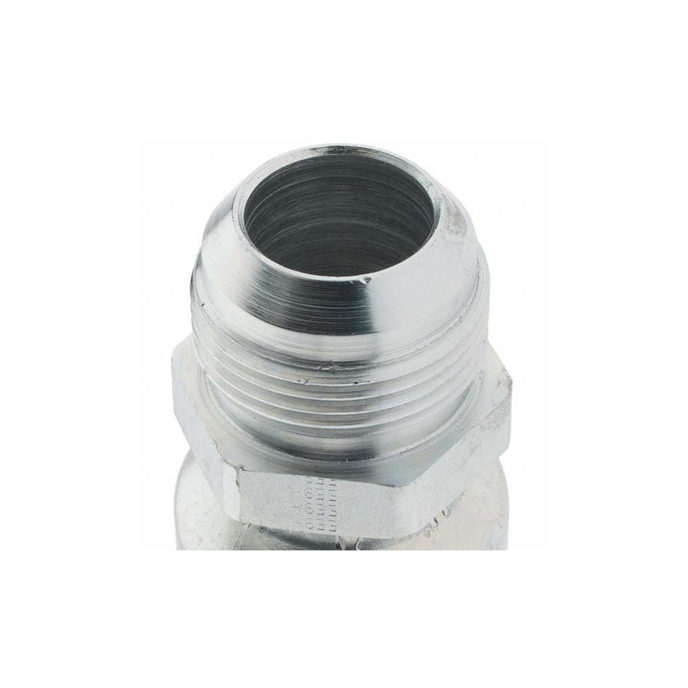 Parker Hydraulic Hose Male SAE 37 ° JIC Rigid Fitting: 0.75" ID, 12 mm, 1-5/16-12 - KP81297