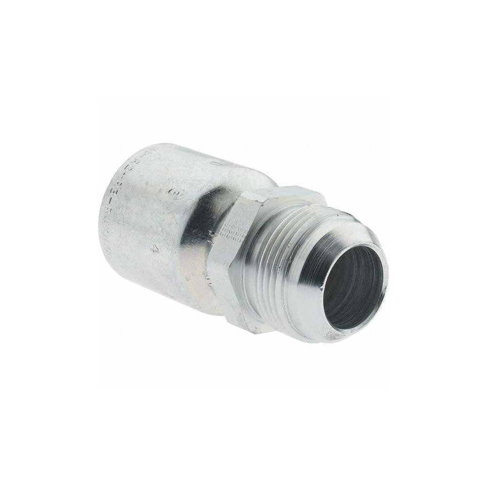 Parker Hydraulic Hose Male SAE 37 ° JIC Rigid Fitting: 0.75" ID, 12 mm, 1-5/16-12 - KP81297
