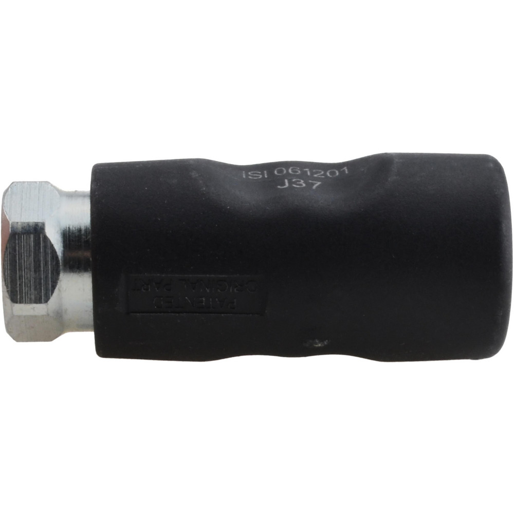 Prevost Pneumatic Hose Coupling: 1/4" Thread, 1/4" Body Dia, Industrial Interchange - ISI 061201
