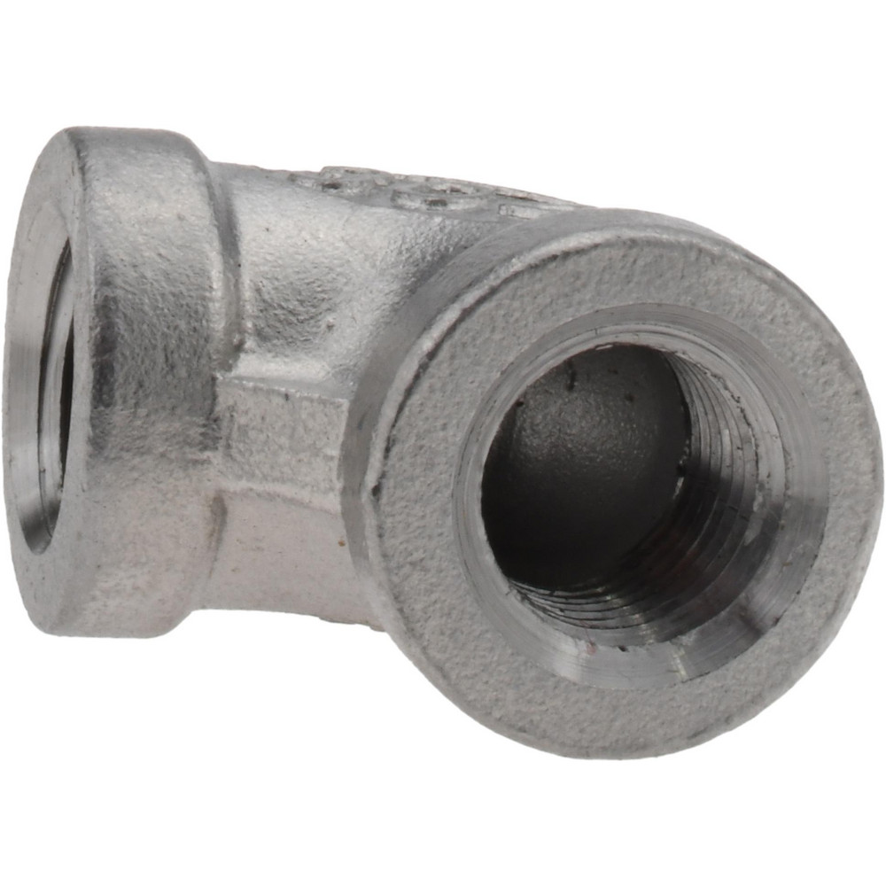 Value Collection Pipe 90 deg Elbow: 1/4", 304 Stainless Steel - 4LB901/4