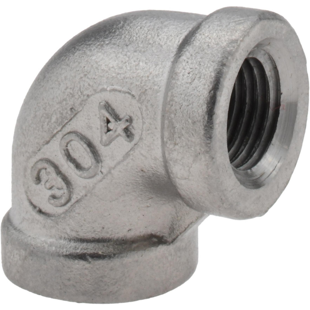 Value Collection Pipe 90 deg Elbow: 1/4", 304 Stainless Steel - 4LB901/4