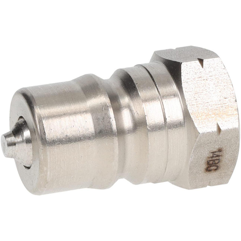Parker Hydraulic Hose Female Pipe Rigid Nipple Fitting: 1/2", 1/2", 1,500 psi - SH4-63