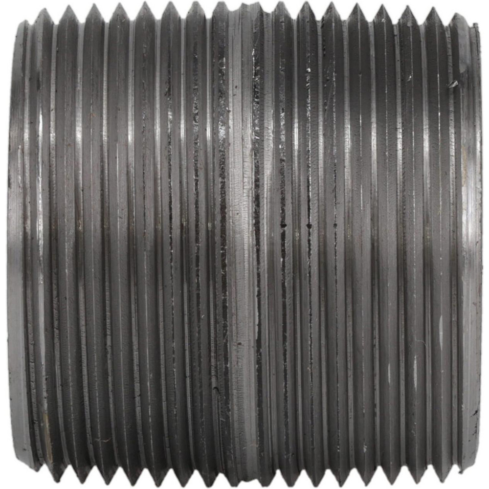Value Collection Black Pipe Nipple: 1-1/4" Dia x 1-5/8" Long, Schedule 40 - NB07001