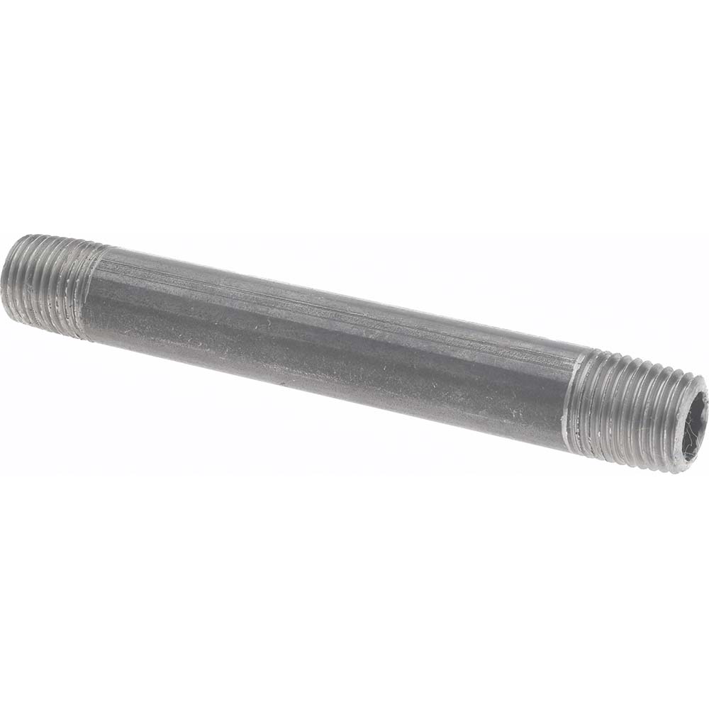 Value Collection Black Pipe Nipple: 1-1/4" Dia x 1-5/8" Long, Schedule 40 - NB07001