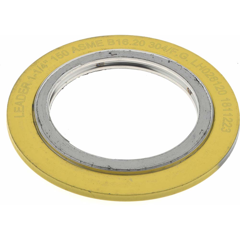 Value Collection Flange Gasket: For 1/2" Pipe, Carbon Steel & Stainless Steel - 3194792