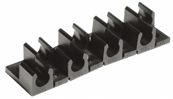 Midwest Control 7/8 to 1 Hose OD, Multitube Holder - T-22P10