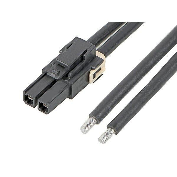 Molex Mega-Fit Female-To-Pigtail Off-The-Shelf (Ots) Cable Assembly, Single Row, 300.00Mm Length, Tin - 2164011022