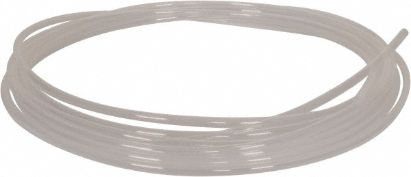 USA Industrials PTFE Tube: 1/2" ID, 9/16" OD, 5' Long - ZUSA-HT-1847