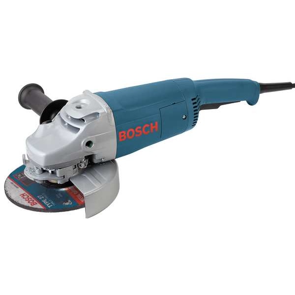 Bosch Angle Grinder, 7", 15 A, 6500 RPM, 120VAC - 1772-6