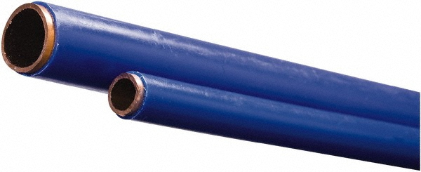 Mueller Industries 60' Long, 1/2" OD x 0.527" ID, Grade C12200 Copper Refrigeration Tube - KB04060