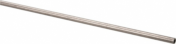 Value Collection 6' Long, 1/4" OD, 3003-H14 Aluminum Tube - 41553