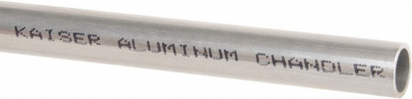 Value Collection 6' Long, 1/2" OD, 6061-T6 Aluminum Tube - 42252