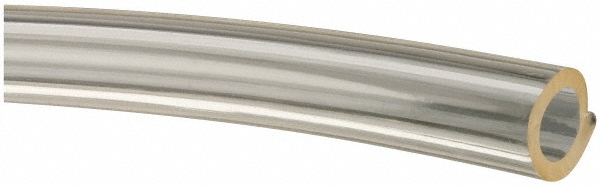 Made in USA 1/2" ID x 3/4" OD, 1/8" Wall Thickness, Cut to Length (100' Standard Length) Ester Urethane Tube - 39017