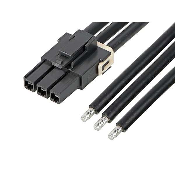 Molex Mega-Fit Female-To-Pigtail Off-The-Shelf (Ots) Cable Assembly, Single Row, 150.00Mm Length, Tin - 2164011031