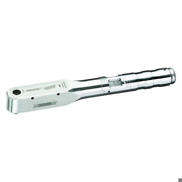 Gedore Torque Wrench, 1/4 in, 6 to 30 Nm - 7674090