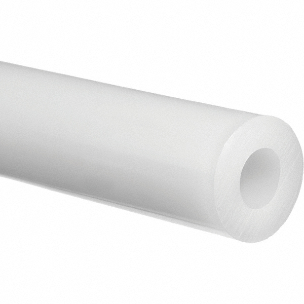 USA Industrials PTFE Tube: 1/4" ID, 3/8" OD, 5' Long - ZUSA-HT-1590
