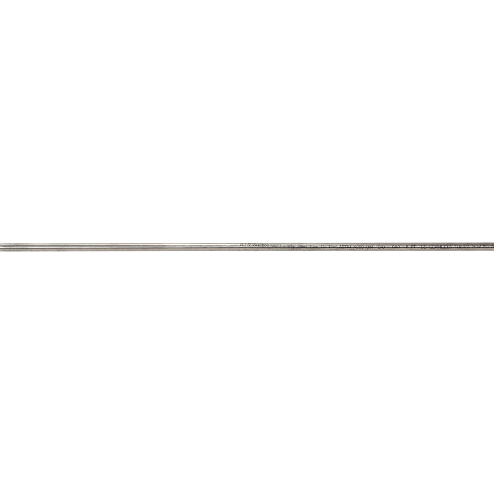 Value Collection 6' Long, 2" OD, 304 Stainless Steel Tube - 37574