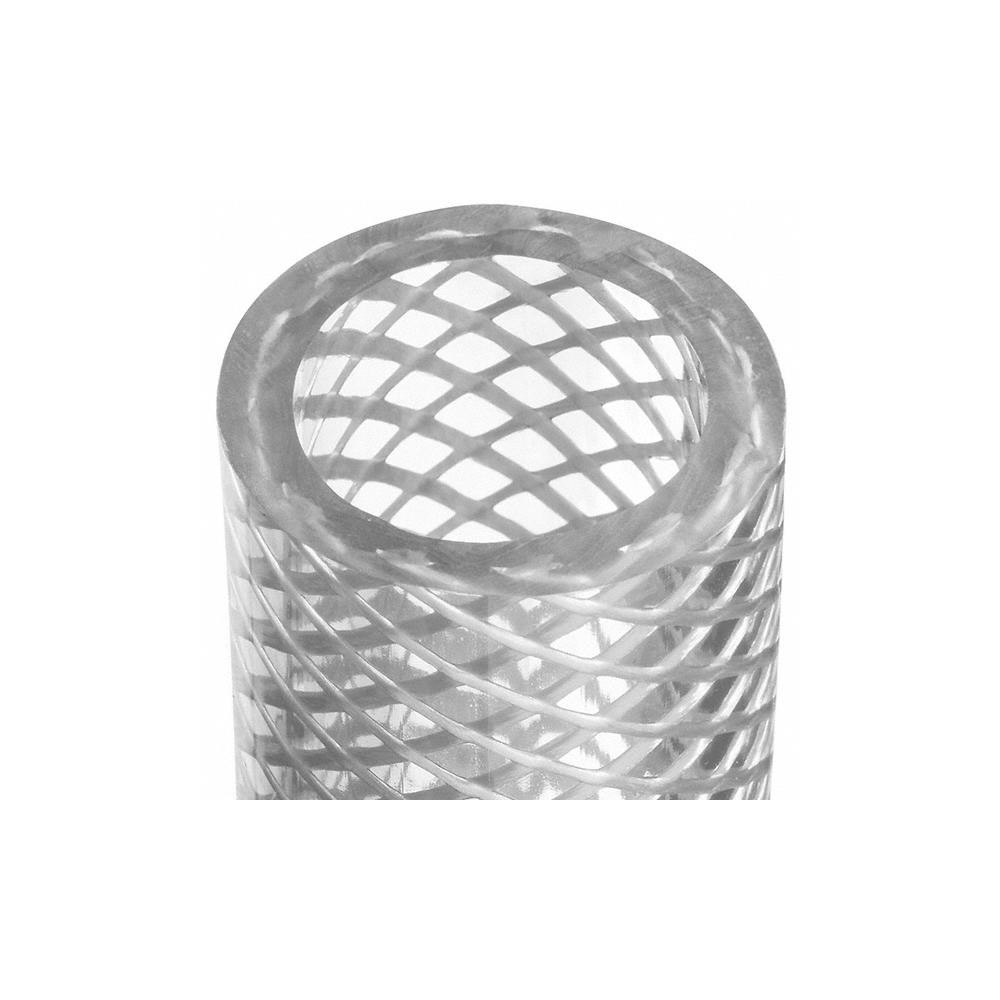 USA Industrials PVC Tube: 1/2" ID, 5/8" OD, 50' Long, Reinforced - ZUSA-HT-26