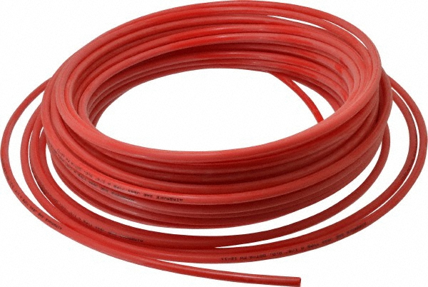 USA Industrials Nylon Tube: 3/8" ID, 1/2" OD, 100' Long - ZUSA-HT-2613