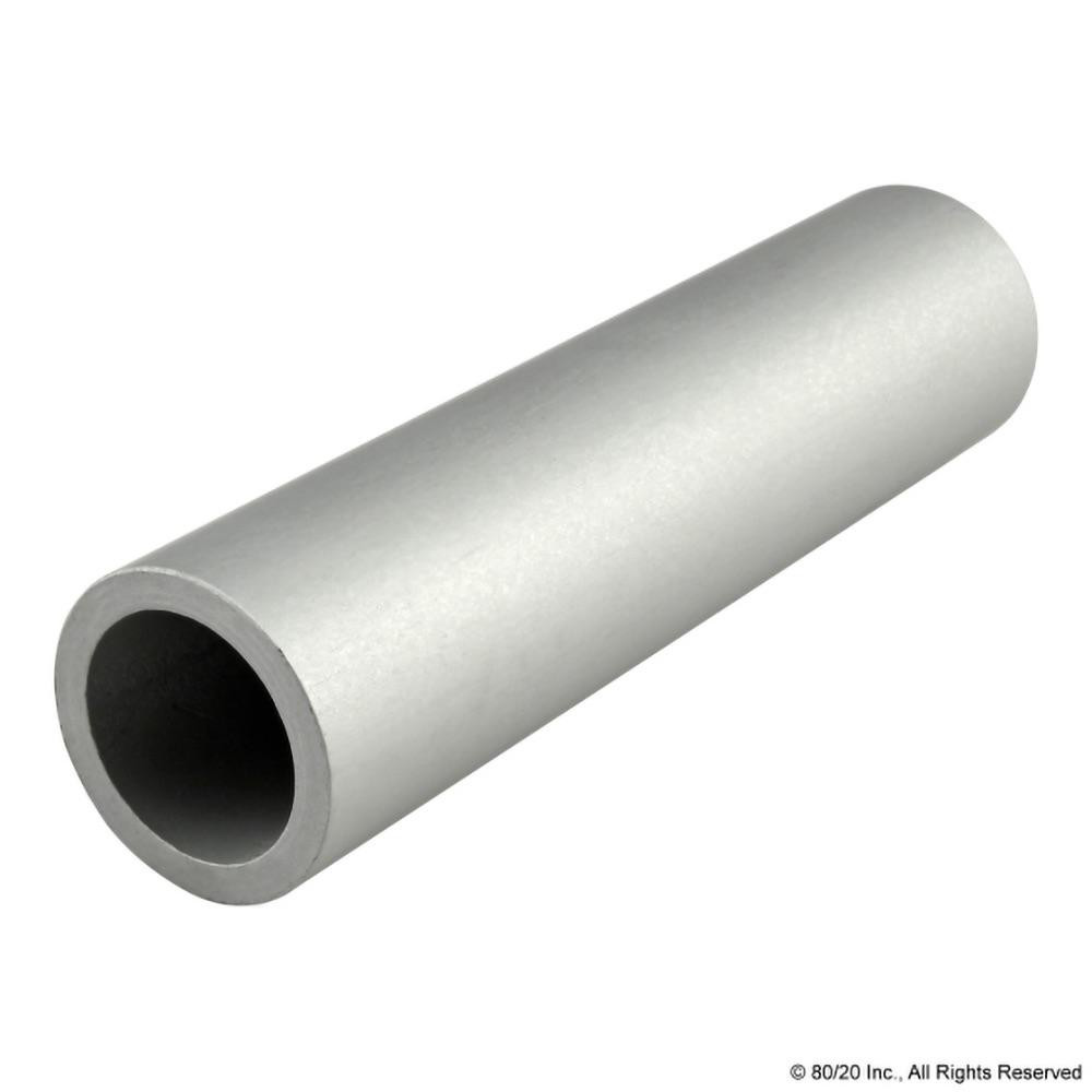 Value Collection 6' Long, 2" OD, 6061-T6 Aluminum Tube - 44557