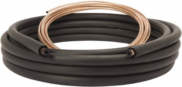 Mueller Industries 50' Long, LL - 3/8, SL - 3/4" OD, Copper Refrigeration Tube - 61220501