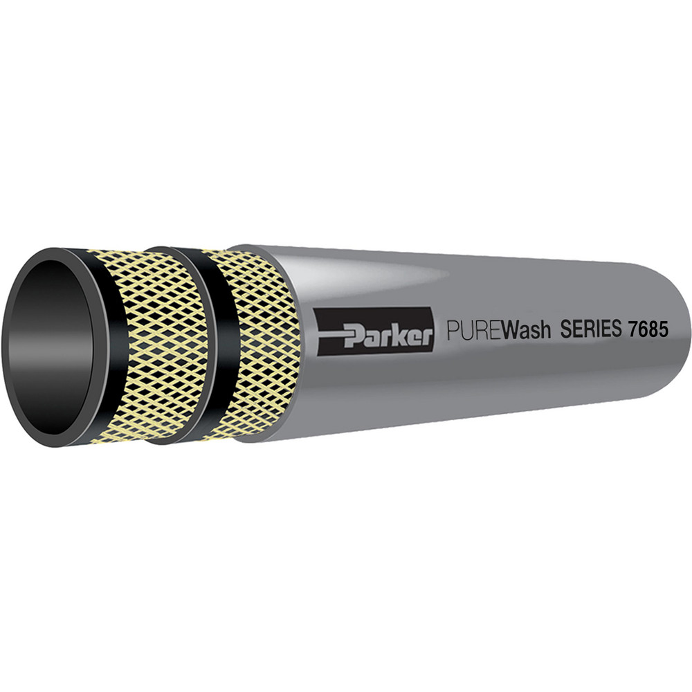 Parker Food & Beverage Hose: Connection Type: None; Minimum Working Temperature (Deg F): -40; Maximum Working Temperature (F): 250.000 - 7685-6-YEL-RL