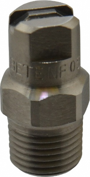 Bete Fog Nozzle Stainless Steel Low Flow Whirl Nozzle: 3/8" Pipe, 90 ° Spray Angle - 3/8FWL-4 90@5