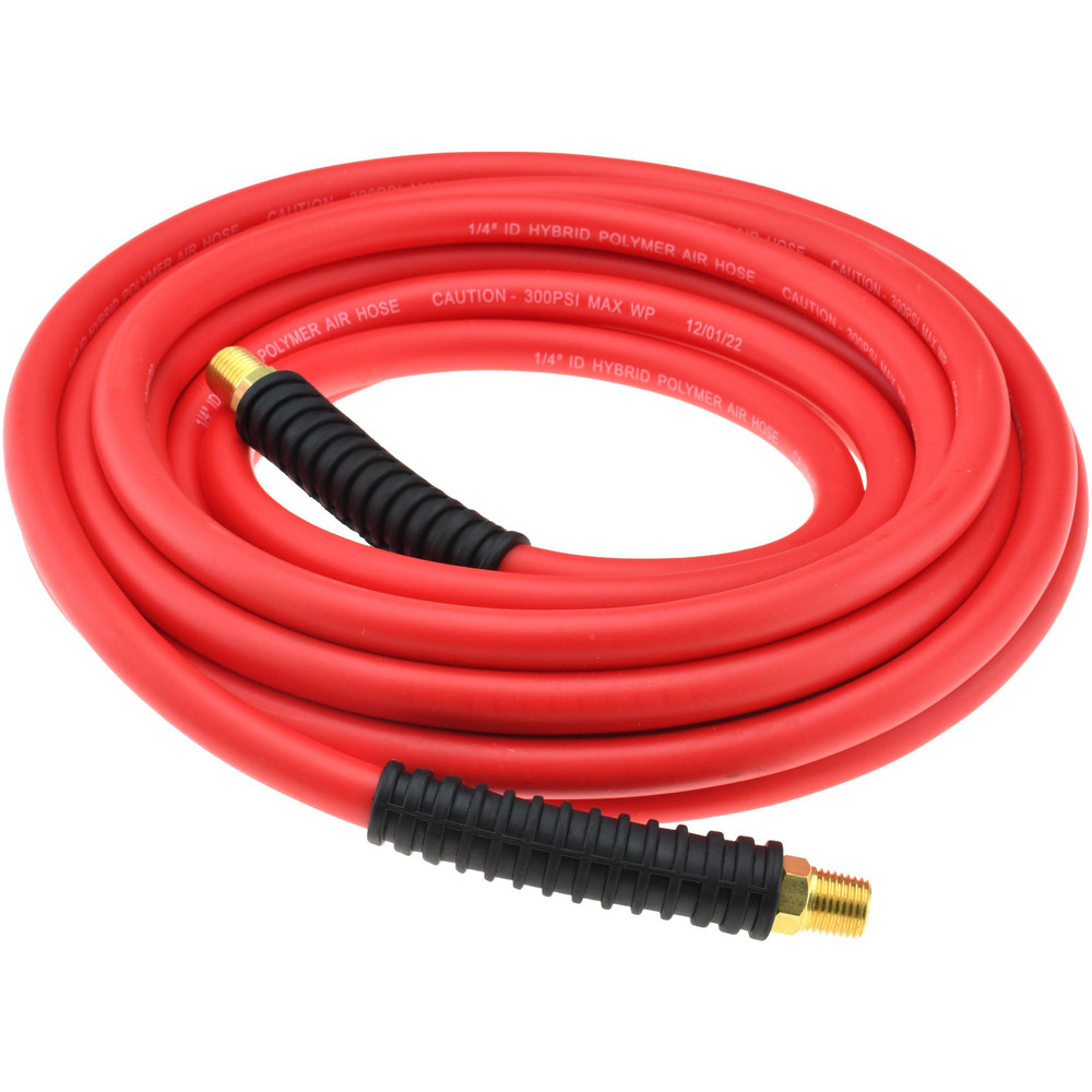 PRO-SOURCE Multipurpose Air Hose: 1/4" ID, Priced as 1' Increments, 25' Minimum Cut Length, 500' Total Coil Length - YA14500F