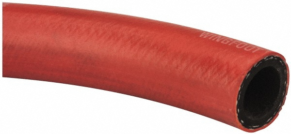 Continental ContiTech Oil Resistant Air Hose: 3/4" ID, Priced as 1' Increments, 25' Minimum Cut Length, 500' Total Coil Length - 20025493