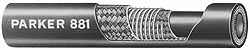 Parker -20 Hose Size, 1-1/4" ID, 200 psi Work Pressure Hydraulic Hose - 881-20-300