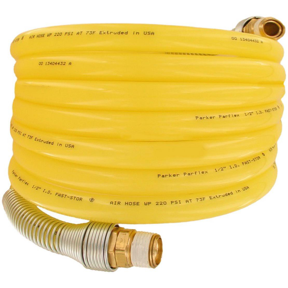 Parker Air & Multi-Purpose Hose: Hose Type: Jackhammer Hose, Multipurpose Air Hose, Sledgehammer Hose; Length Ft. (Feet): 12; Type: Coiled Hose; Inside Diameter (Inch): 1/2 - NFS-08-012