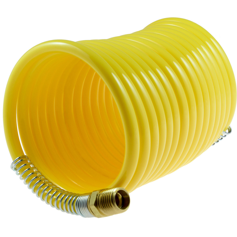 Parker Air & Multi-Purpose Hose: Hose Type: Jackhammer Hose, Multipurpose Air Hose, Sledgehammer Hose; Length Ft. (Feet): 12; Type: Coiled Hose; Inside Diameter (Inch): 1/2 - NFS-08-012