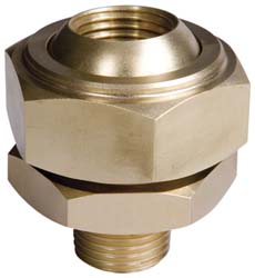 Bete Fog Nozzle Stainless Steel Low Flow Whirl Nozzle: 1/4" Pipe, 60 ° Spray Angle - 1/4WL-1 60@5