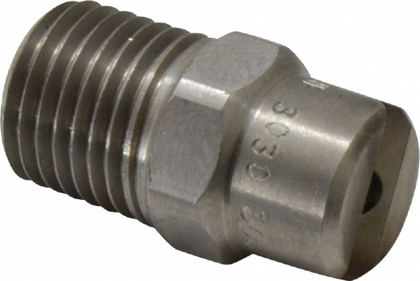 Bete Fog Nozzle Stainless Steel Low Flow Whirl Nozzle: 1/4" Pipe, 60 ° Spray Angle - 1/4WL-1 60@5
