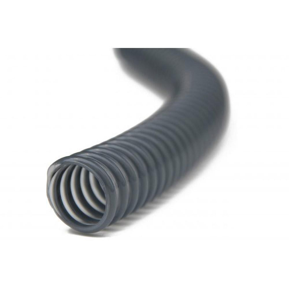 Made in USA Duct Hose: Polyvinylchloride, 3-1/2" ID, 15 Hg Vac Rating - 5312