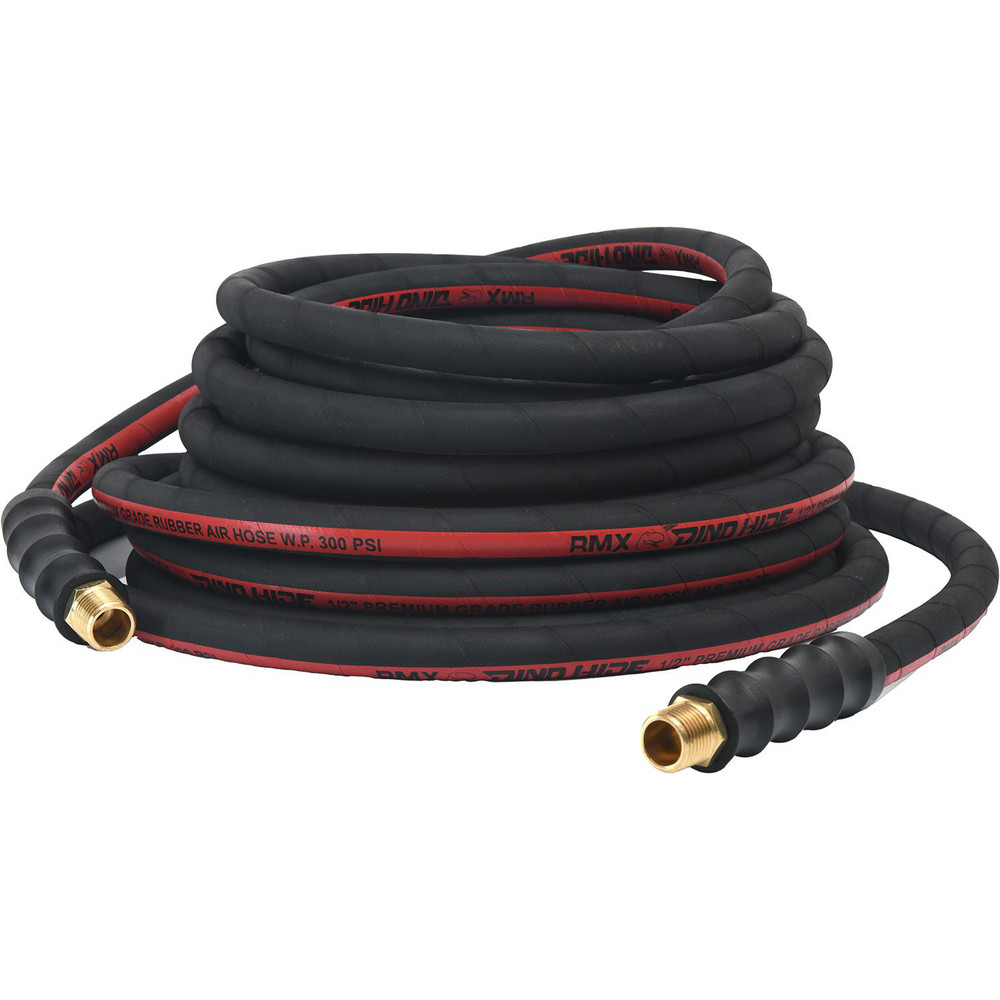 Dino-Hide Air & Multi-Purpose Hose: Hose Type: Lead-in Whip Hose; Length Ft. (Feet): 3; Type: Rubber Air Hose; Inside Diameter (Inch): 1/2 - WLEPROLD1203