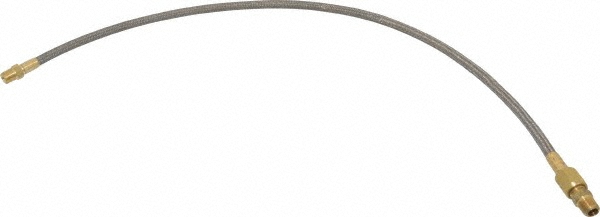 Made in USA 48" OAL, 5/16" ID, 2,500 Max psi, Flexible Metal Hose Assembly - 03319217